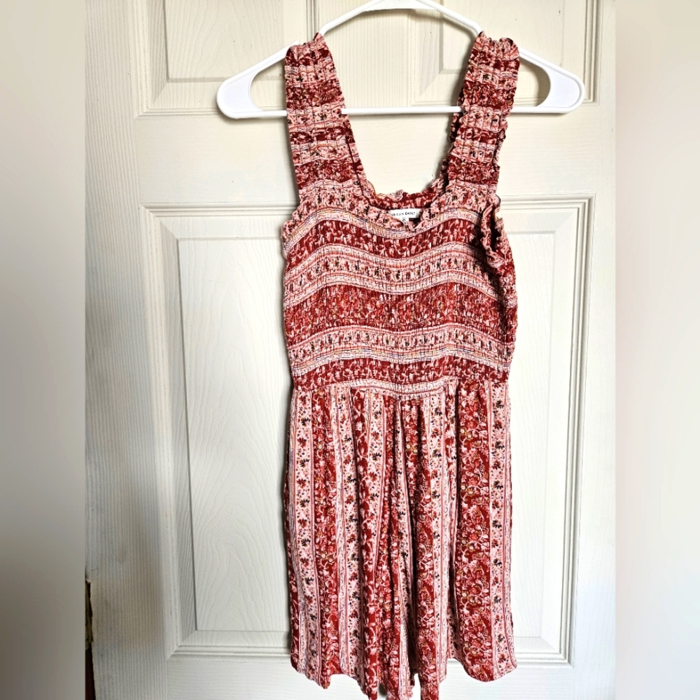 American Eagle sleeveless shorts romper